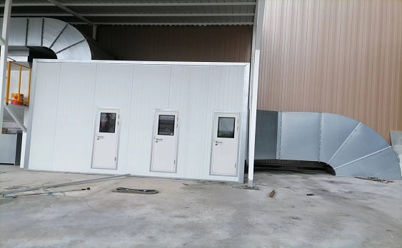 噴漆烘干一體房排風系統