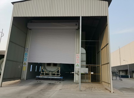 風(fēng)電葉片涂裝線現(xiàn)場案例