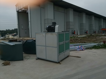 風(fēng)電塔筒涂裝生產(chǎn)線案例1