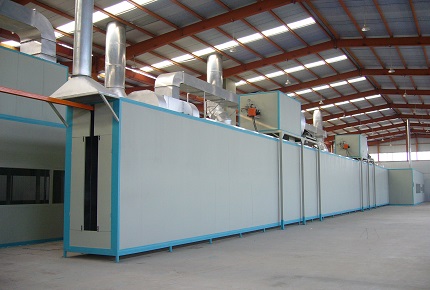 天然氣加熱烤漆烘干房