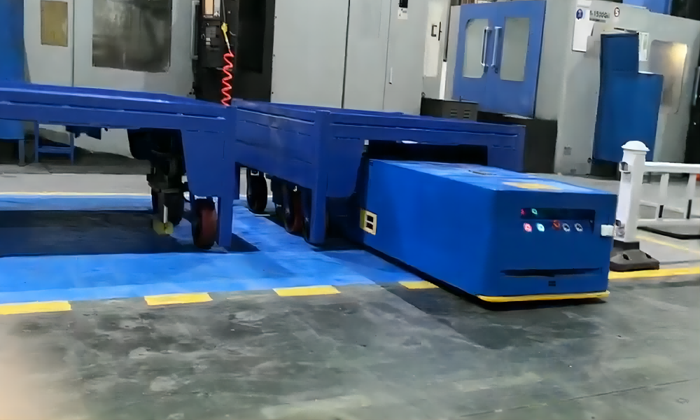 10噸重載AGV小車應用圖片